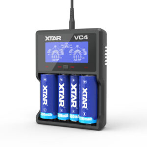 XTAR VC4 LCD Screen USB Battery Charger main 1