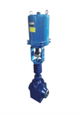 High temperature and high pressure electric control valve