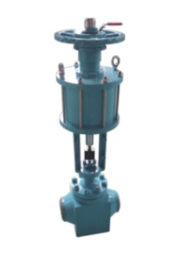 High temperature and high pressure pneumatic control valve