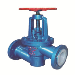 Carbon steel stainless steel fluorine lined globe valve