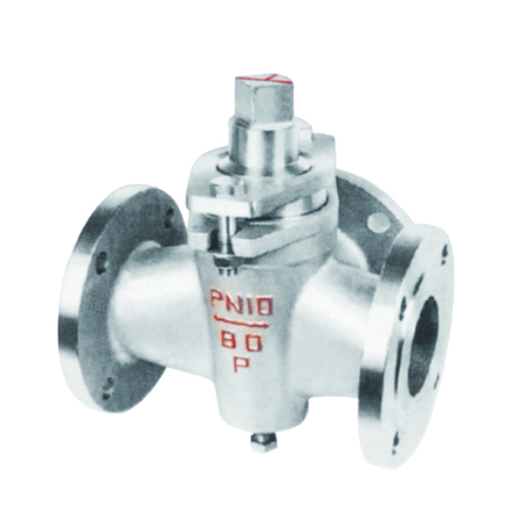 Valve type and valve code 16 X44W三通法兰式旋塞阀
