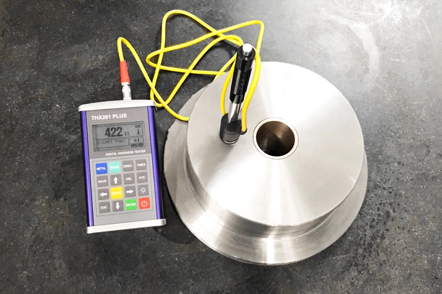 Valve Hardness Testing 9 leeb hardness testing