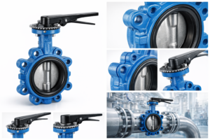 Wafer Soft Seated Butterfly Valve