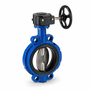 Worm Gear Wafer Butterfly Valve