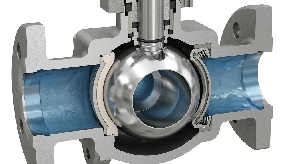 Flanged ball valve seat material selection soft seat and metal seat