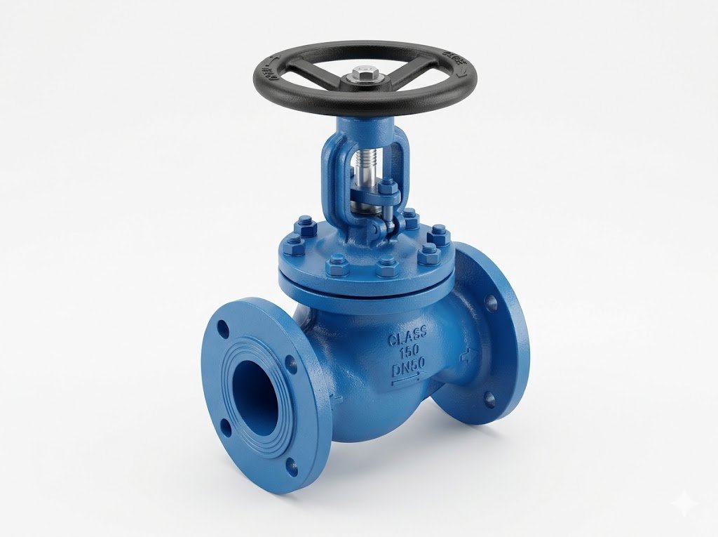 flanged globe valve key features