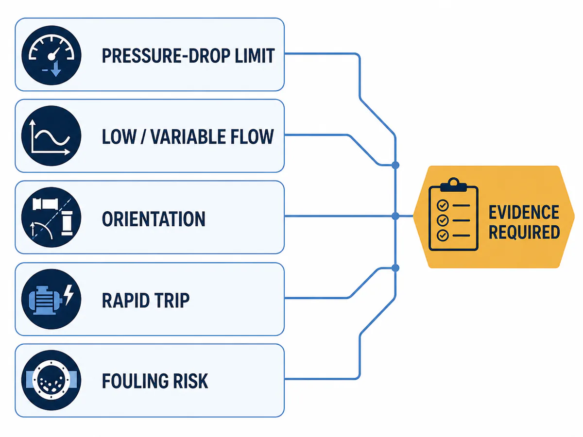Swing Check Valve vs Lift Check Valve: Pressure Drop, Installation, Closing Response and Selection 3 Screening matrix for pressure drop, low flow, orientation, rapid trips and fouling when comparing check valves